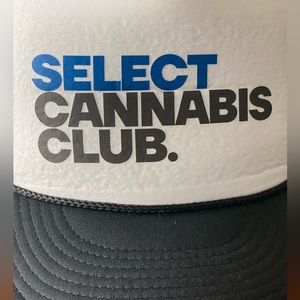 Cannabis Trucker Hat NWOT
